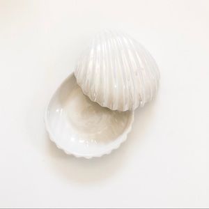 Ceramic Seashell Jewelry Dish